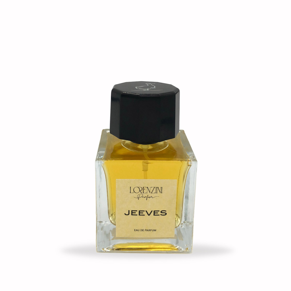 Lorenzini Parfum presenta con orgoglio Jeeves, un'ode al fascino senza tempo dell'eleganza maschile. Ispirato al celebre valletto dei libri di Wodehouse